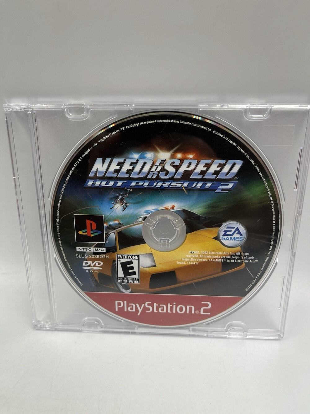 Need for Speed: Hot Pursuit 2 - (Sony PlayStation 2) *Disc Only* PS2